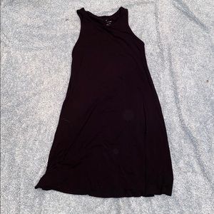 Black tank dress